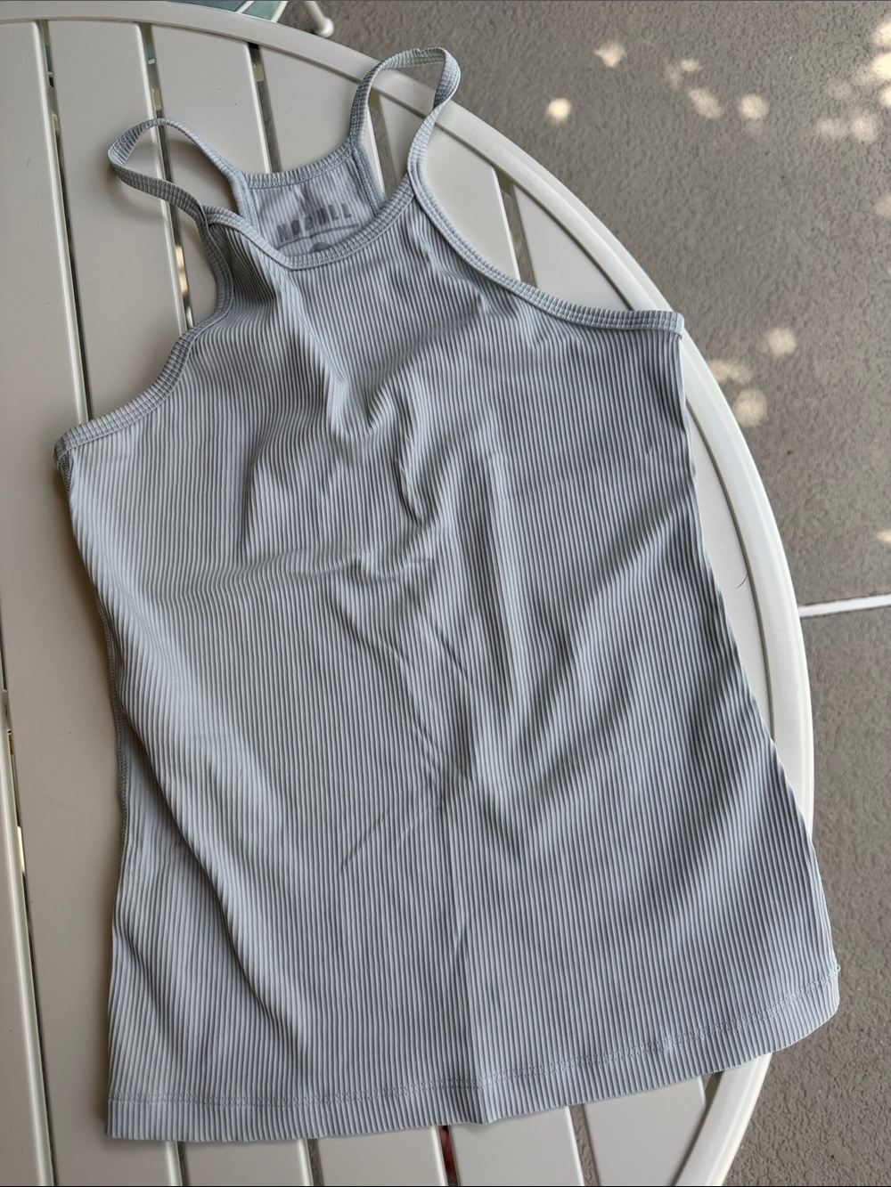 NOBULL Light minty Ribbed High-Neck Tank Top